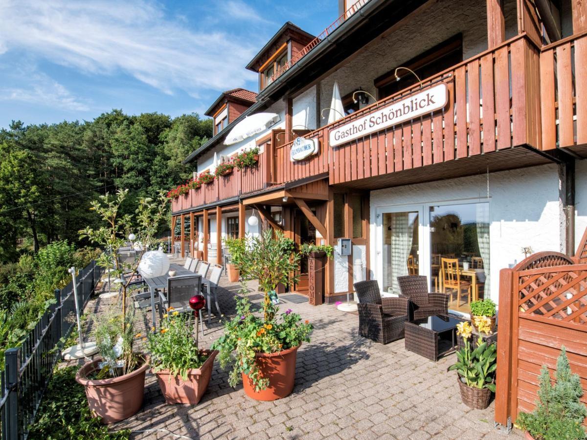 Gasthof Schönblick Goessweinstein Exteriör bild